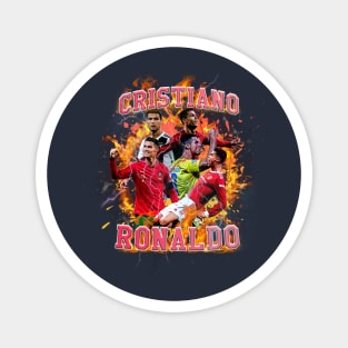 Ronaldo bootleg t shirt design Magnet